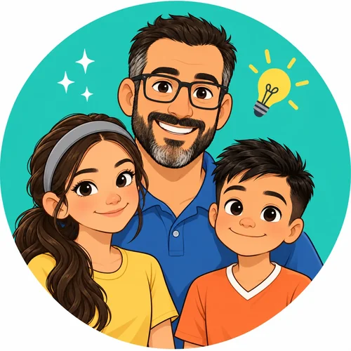 A família em desenho